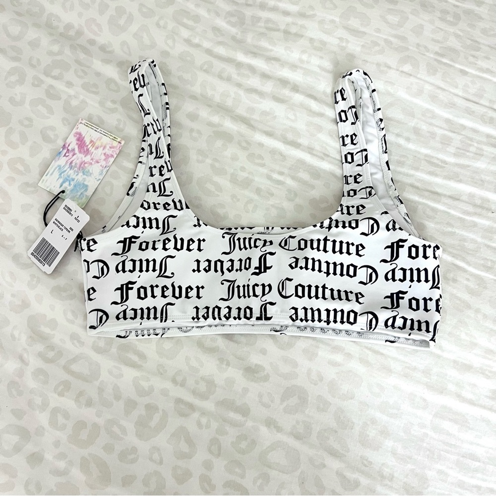 NWT Forever 21 x Juicy Couture Bikini Swimsuit Top